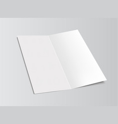 Blank Brochure Mockup Template