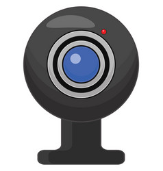 Digital Webcam On A White Background