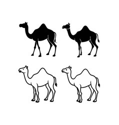 Black Camel Silhouettes 2