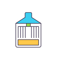 Flywheel Energy Storage Rgb Color Icon