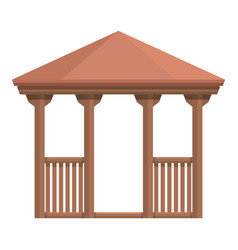 Bower Pergola Icon Cartoon Wedding House