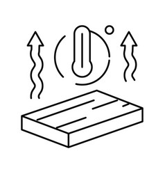 Thermal Insulation Mineral Wool Line Icon