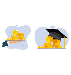 Scholarship Education Study Cost Money Icon 3d