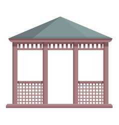 Shelter Icon Cartoon Pergola House