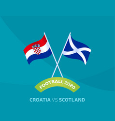 Croatia Vs Scotland Match Football 2020