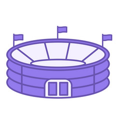 Stadium Color Icon Of Sports