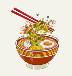 Delicious A Bowl Of Ramen Noodle