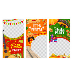 Mexican Fiesta Party Banner Templates For Holidays