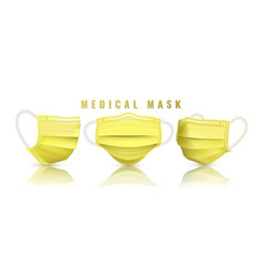 Realistic Medical Face Mask Details 3d Medical