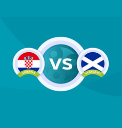 Croatia Vs Scotland Match Football 2020