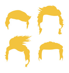 Set Men S Hair Trump Style Wind