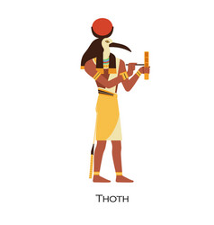 Thoth Ibis-headed God Of Ancient Egypt Old