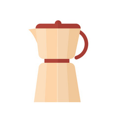 Coffee Moka Pot With White Background