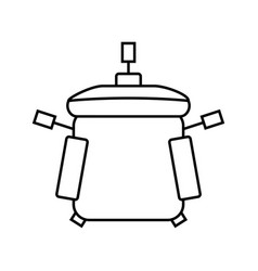 Chair Top View Line Icon