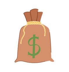 Coin Money Bag Cartoon