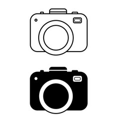 Camera Icons Black And White Icons Digital