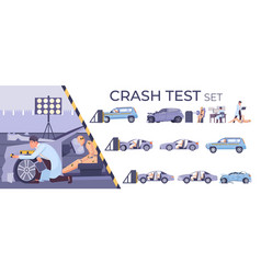 Crash Test Flat Set