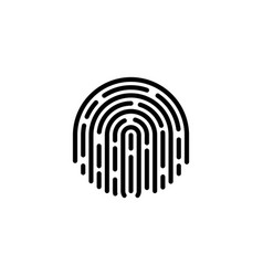 Fingerprint Icons Finger Print Touch Id