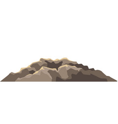 Of Mountain Or Hill Rocky Soil Slope