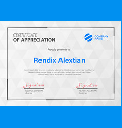 Certificate Of Appreciation Template