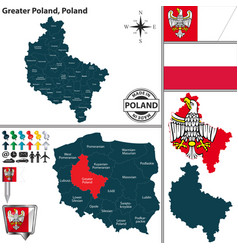 Map Greater Poland Poland