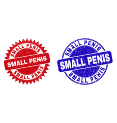 Small Penis Rounded And Rosette Stamp Seals