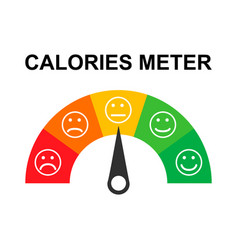 Calories Healthy Diet Icon Nutrition Food Low