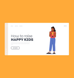 How To Raise Happy Kids Landing Page Template