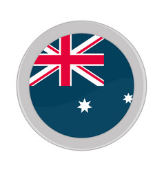 Australia Flag Button