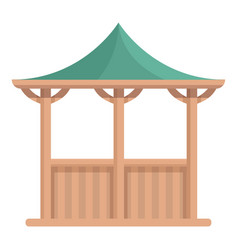 Patio Pergola Icon Cartoon Wedding House