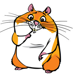 Home Pet Cartoon Hamster Color