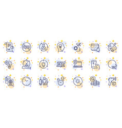 Outline Set Of Coronavirus Spray Medical