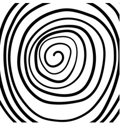 Swirl Hypnotic Black And White Spiral Monochrome