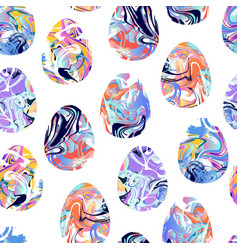 Seamless Pattern Marble Eggs Texture