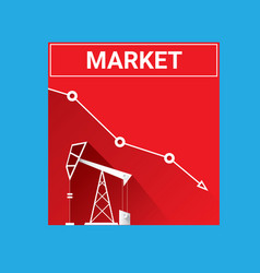 Oil Price Falling Down Graph