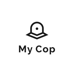 Police Hat Logo Design