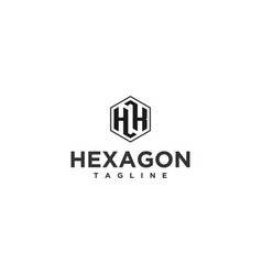 Hk Hexagon Logo Design