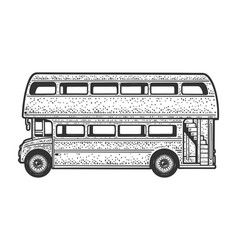 Double Decker Bus Sketch