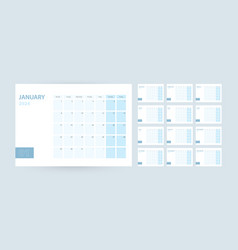 Monthly Calendar Template For The Year 2024 The