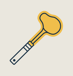 Soup Ladle Isolated Icon Kitchen Appliances