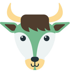 Goat In Minimal Style