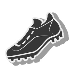 Tennis Silhouette Shoes Baseball Isolated