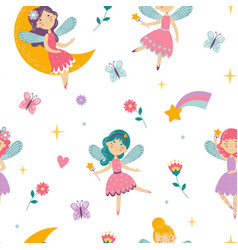 Fairy Princess Pattern Cute Girls Dancing Doll