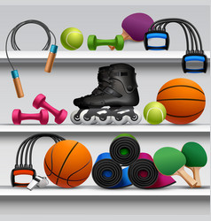 Sport Store Shelf