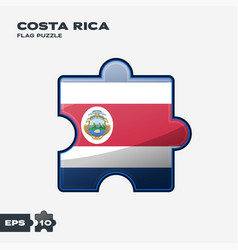 Costa Rica Flag Puzzle