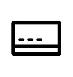 Simple Credit Card Icon Or Payment Symbol