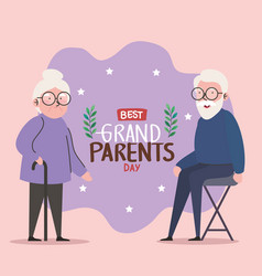 Grandparents Day Lettering Card