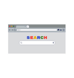 Search Bar Internet Browser Interface Computer