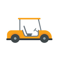 Golf Cart Club Icon Flat Style