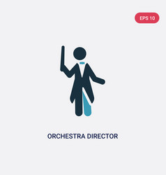 Two Color Orchestra Director Icon From Music